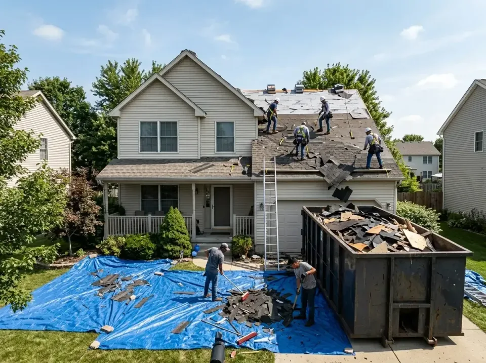 roof-replacement-debris-remova-004 — frequently asked questions, Cheapest Dumpster Rentals in Rainbow Park, FL